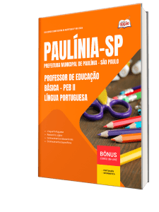 Apostila Prefeitura de Paulínia - SP 2026 - Professor de Educação Básica - PEB II - Língua Portuguesa