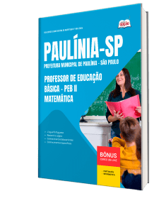 Apostila Prefeitura de Paulínia - SP 2026 - Professor de Educação Básica - PEB II - Matemática