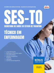Apostila SES-TO 2026 - Técnico em Enfermagem