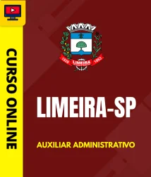 Capa Curso Prefeitura de Limeira - SP - Auxiliar Administrativo