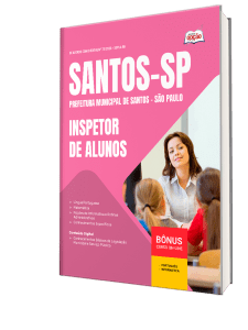 Combo Prefeitura de Santos - SP 2026 - Inspetor de Alunos