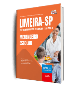 Apostila Prefeitura de Limeira - SP 2026 - Merendeiro Escolar