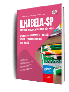 Apostila Prefeitura de Ilhabela - SP 2026 - Coordenador Pedagógico da Educação Infantil e Ensino Fundamental - Anos Iniciais