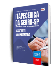 Apostila AMS Itapecerica-SP 2026 - Assistente Administrativo