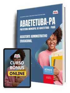 Apostila Prefeitura de Abaetetuba PA 2026 - Assistente Administrativo Educacional