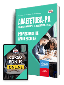 Apostila Prefeitura de Abaetetuba PA 2026 - Profissional de Apoio Escolar