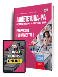 Apostila Prefeitura de Abaetetuba PA 2026 - Professor Fundamental I