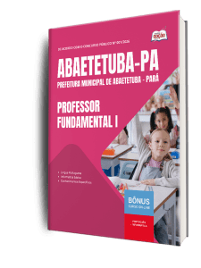 Apostila Prefeitura de Abaetetuba PA 2026 - Professor Fundamental I