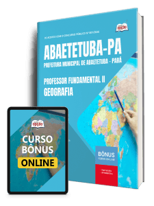 Apostila Prefeitura de Abaetetuba PA 2026 - Professor Fundamental II - Geografia