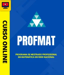 Capa Curso PROFMAT - Programa de Mestrado Profissional em Matemática em Rede Nacional