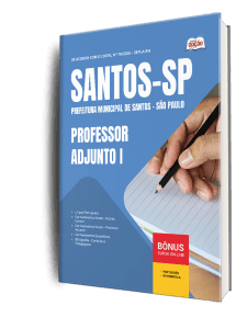 Apostila Prefeitura de Santos - SP 2026 - Professor Adjunto I