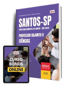Apostila Prefeitura de Santos - SP 2026 - Professor Adjunto II - Ciências