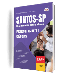 Apostila Prefeitura de Santos - SP 2026 - Professor Adjunto II - Ciências