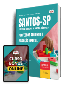 Apostila Prefeitura de Santos - SP 2026 - Professor Adjunto II - Educação Especial