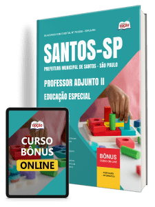 Apostila Prefeitura de Santos - SP 2026 - Professor Adjunto II - Educação Especial