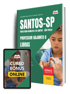 Apostila Prefeitura de Santos - SP 2026 - Professor Adjunto II - Libras