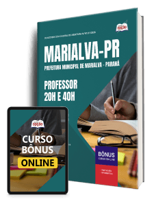 Apostila Prefeitura de Marialva-PR 2026 - Professor 20h e 40h
