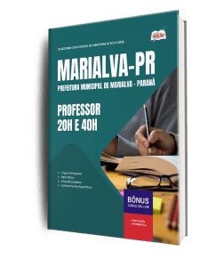Apostila Prefeitura de Marialva-PR 2026 - Professor 20h e 40h