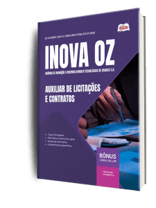 Apostila INOVA OZ 2026 - Auxiliar de Licitações e Contratos