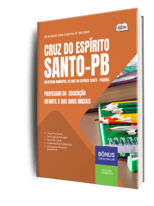 Apostila Prefeitura de Cruz do Espírito Santo-PB 2026 - Professor da Educação Infantil e dos Anos Iniciais