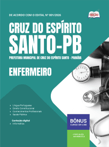 Apostila Prefeitura de Cruz do Espírito Santo-PB 2026 - Enfermeiro