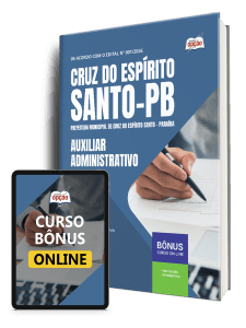 Apostila Prefeitura de Cruz do Espírito Santo-PB 2026 - Auxiliar Administrativo
