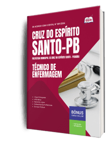 Apostila Prefeitura de Cruz do Espírito Santo-PB 2026 - Técnico de Enfermagem