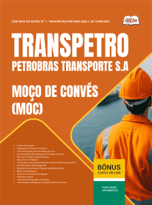 Apostila Transpetro 2026 - Moço de Convés (MOC)