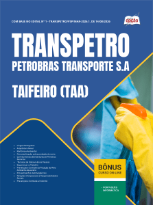 Apostila Transpetro em PDF 2026 - Taifeiro (TAA)
