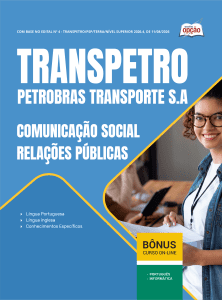 Apostila Transpetro 2026 - Comunicação Social - Relações Públicas