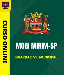 Capa Curso Prefeitura de Mogi Mirim - SP 2026 - Guarda Civil Municipal