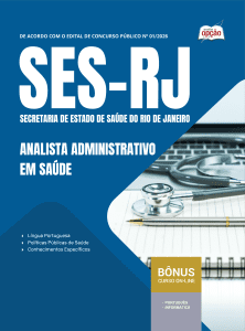 Apostila SES-RJ 2026 - Analista Administrativo em Saúde