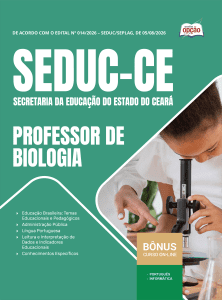 Apostila SEDUC-CE 2026 - Professor de Biologia