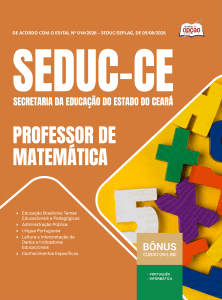 Apostila SEDUC-CE 2026 - Professor de Matemática