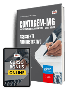 Apostila Prefeitura de Contagem - MG 2026 - Assistente Administrativo