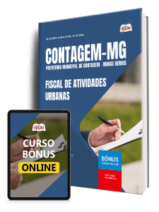Apostila Prefeitura de Contagem - MG 2026 - Fiscal de Atividades Urbanas