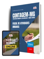 Capa Apostila Prefeitura de Contagem - MG 2026 - Fiscal de Atividades Urbanas