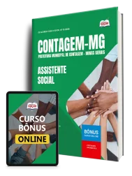 Capa Apostila Prefeitura de Contagem - MG 2026 - Assistente Social