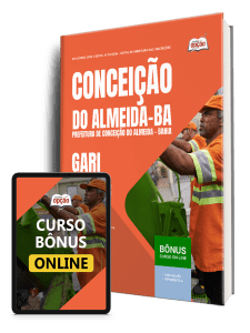 Apostila Prefeitura de Conceição do Almeida-BA 2026 - Gari