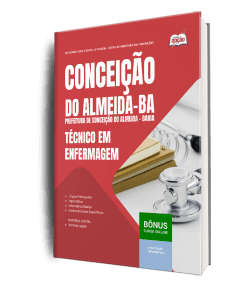 Apostila Prefeitura de Conceição do Almeida-BA 2026 - Técnico em Enfermagem