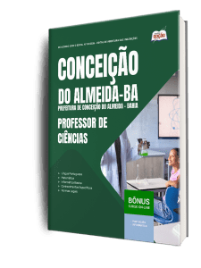 Apostila Prefeitura de Conceição do Almeida-BA 2026 - Professor de Ciências