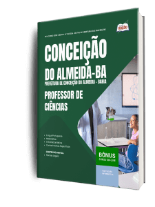 Apostila Prefeitura de Conceição do Almeida-BA 2026 - Professor de Ciências