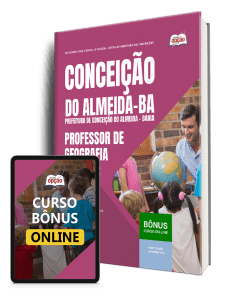 Apostila Prefeitura de Conceição do Almeida-BA 2026 - Professor de Geografia