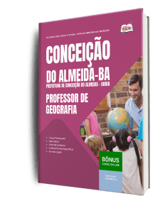 Apostila Prefeitura de Conceição do Almeida-BA 2026 - Professor de Geografia