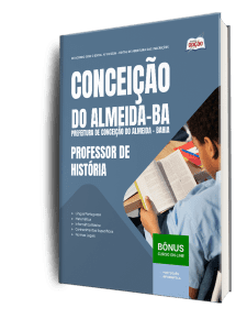 Apostila Prefeitura de Conceição do Almeida-BA 2026 - Professor de História