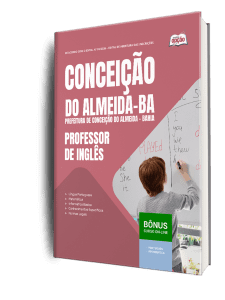 Apostila Prefeitura de Conceição do Almeida-BA 2026 - Professor de Inglês