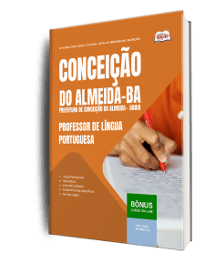 Apostila Prefeitura de Conceição do Almeida-BA 2026 - Professor de Língua Portuguesa
