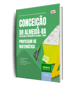 Apostila Prefeitura de Conceição do Almeida-BA 2026 - Professor de Matemática