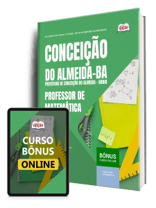 Apostila Prefeitura de Conceição do Almeida-BA 2026 - Professor de Matemática