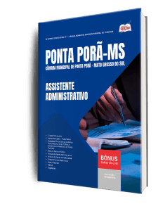 Apostila Câmara de Ponta Porã-MS 2026 - Assistente Administrativo